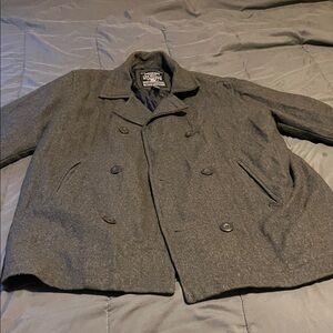 Steve & Barry's Charcoal Pea Coat